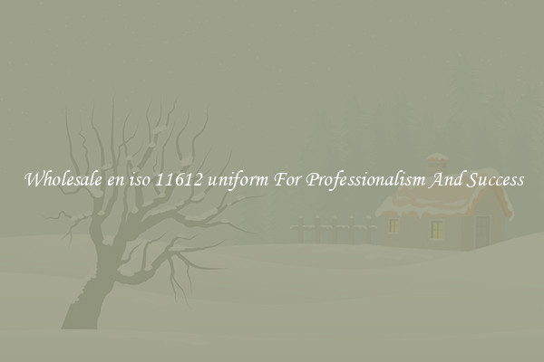 Wholesale en iso 11612 uniform For Professionalism And Success