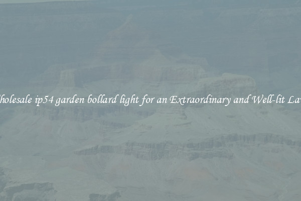 Wholesale ip54 garden bollard light for an Extraordinary and Well-lit Lawn