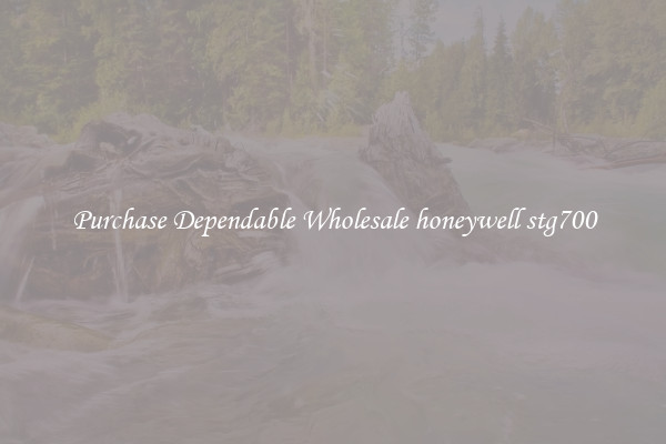 Purchase Dependable Wholesale honeywell stg700